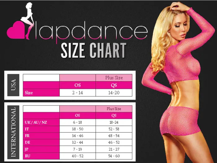 Lapdance Female Sex Toys Lapdance Glow In The Dark Mini Dress