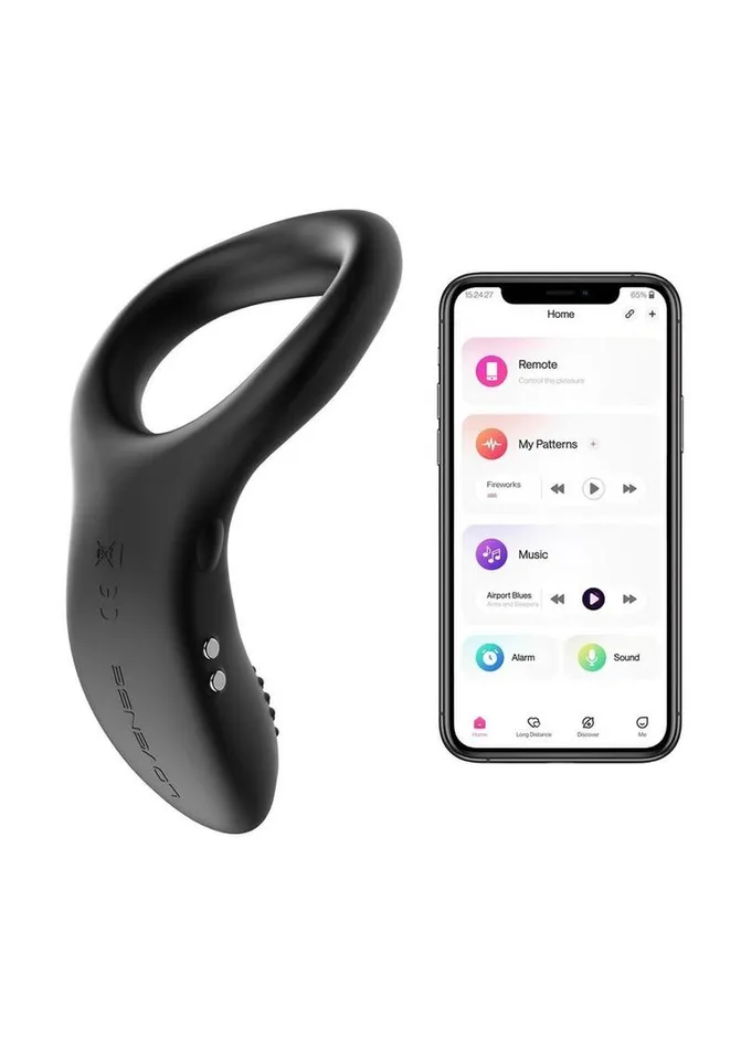 Lovense Couples Lovense Diamo Remote Controlled Vibrating Silicone Cock Ring Lovense Couples Lovense Diamo Remote Controlled Vibrating Silicone Cock Ring