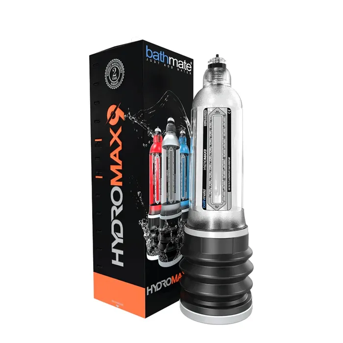 Male Sex Toys Bathmate Bathmate Hydromax 9 Penis Pump Clear