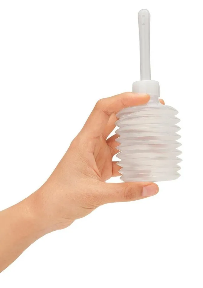 Male Sex Toys CleanScene Cleanscene Mini Travel Douche Set with One Way Valve