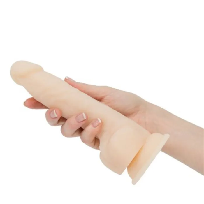 Naked Addiction Dual Density Silicone Dong Pink 8 Inch Addiction Dildos