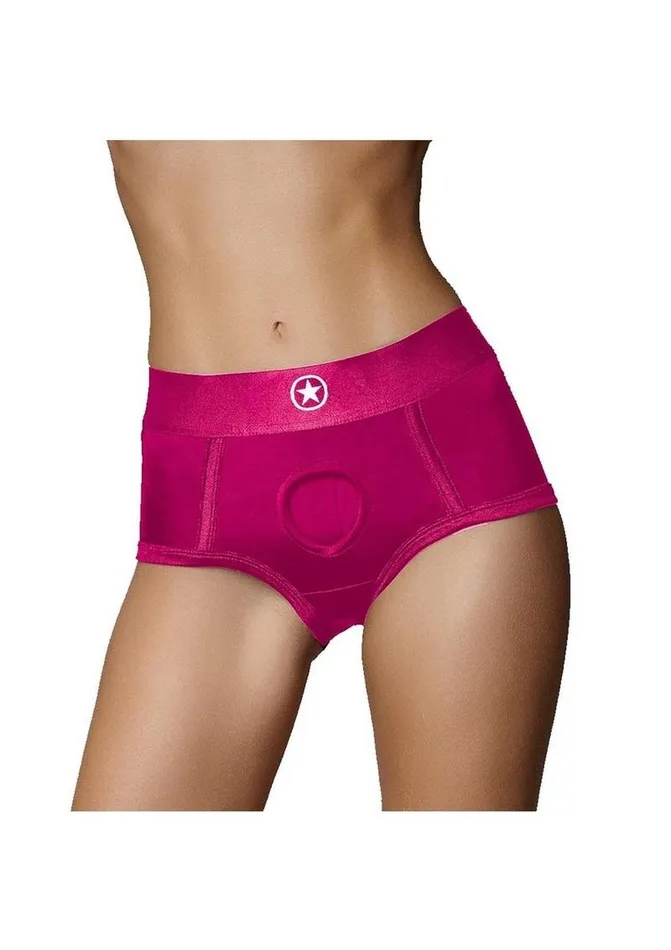 Ouch Ouch Vibrating StrapOn Brief Rechargeable Female Sex Toys