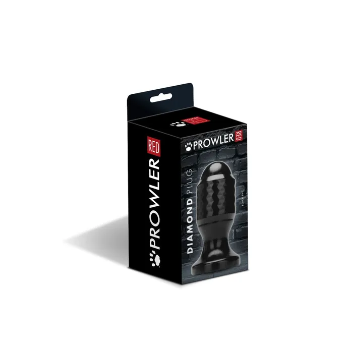 Prowler RED Anal Prowler RED Diamond Butt Plug Black
