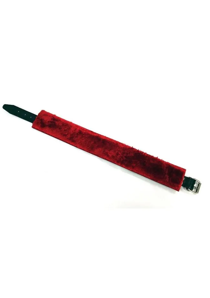 Rouge Leather Collar with Faux Fur Lining Rouge Male Sex Toys Rouge Leather Collar with Faux Fur Lining Rouge Male Sex Toys