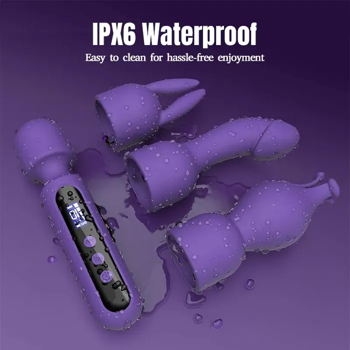 Vibrators Inyarose MultiMode Interchangeable AV Vibrator Kit
