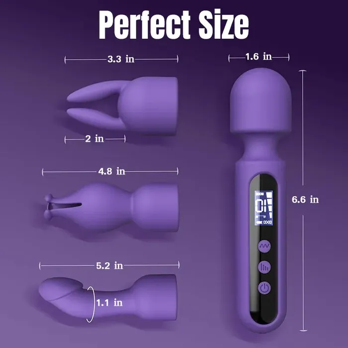 Vibrators Inyarose MultiMode Interchangeable AV Vibrator Kit