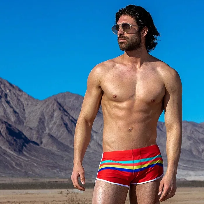 Vibrators Striped Away Swim Trunks Basai Outdoors