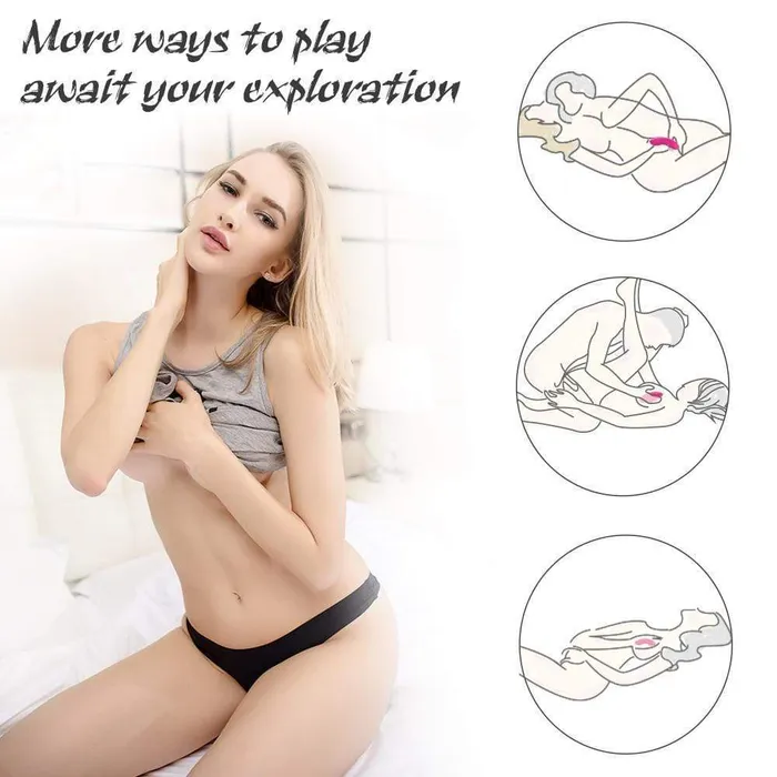 ADLTOYFUN Female Sex Toys Mini Clitoral Sucking Tongue Vibrator