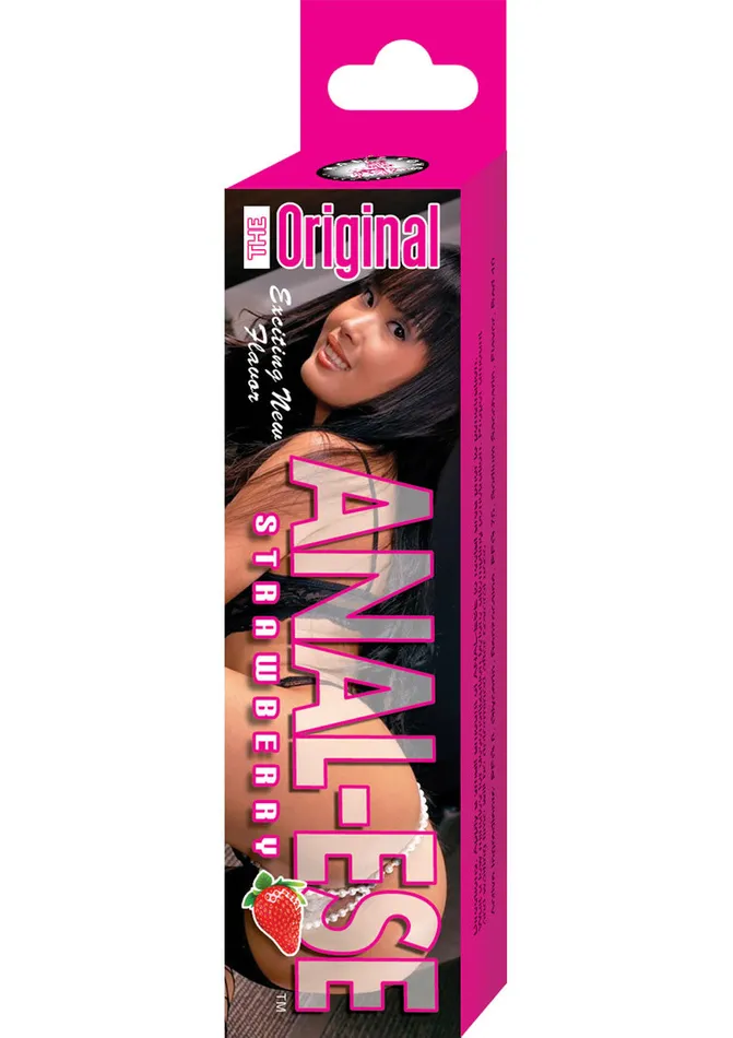Anal Ese Anal AnalEse Desensitizing Anal Lubricant 5oz Strawberry Flavor