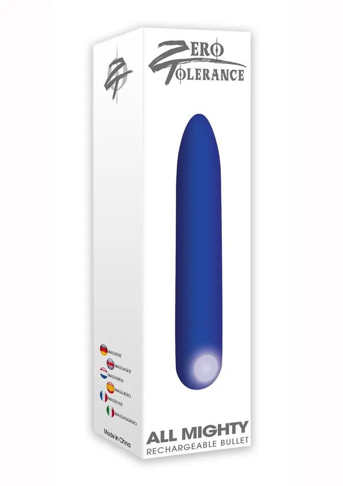 Anal Zero Tolerance Zero Tolerance All Mighty Rechargeable Bullet
