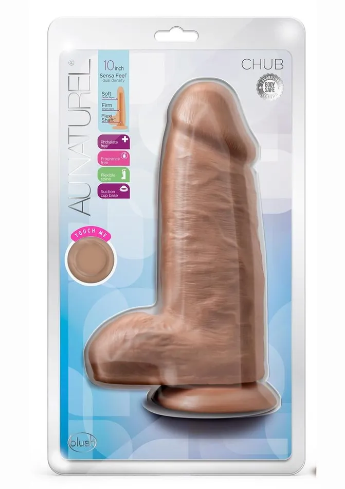 Au Naturel Female Sex Toys Au Naturel Chub Dildo with Suction Cup