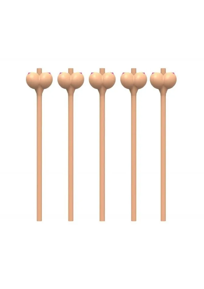 Bachelorette Vibrators Boobylicious Boobie Party Straws