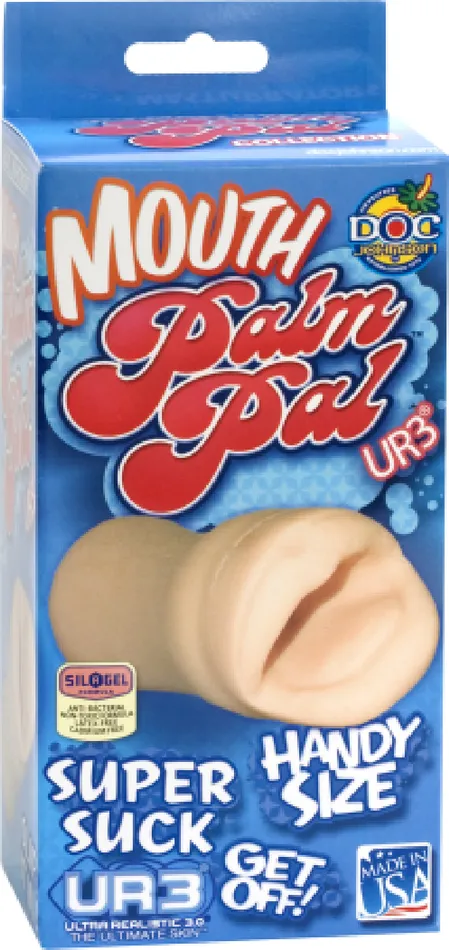 Dildos Doc Johnson Palm Pal Ur3 Mouth Flesh