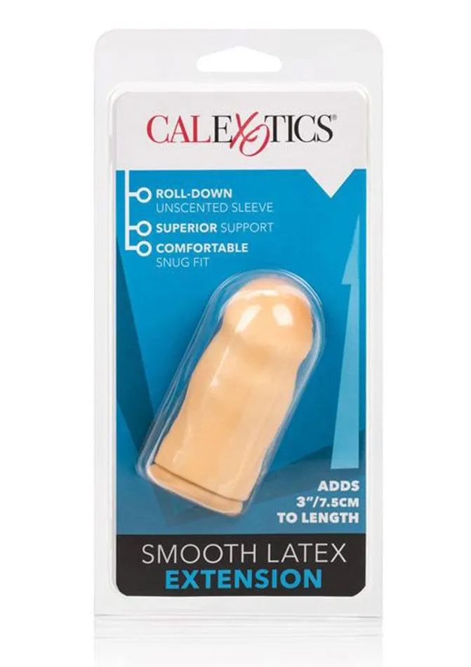 Extensions Smooth Latex Extension Male Sex Toys