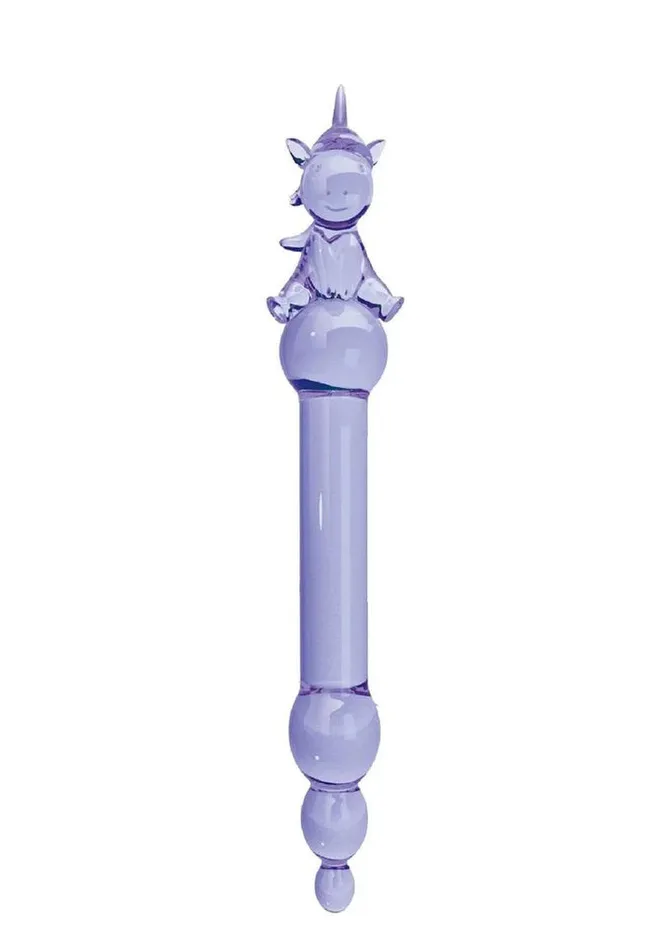 Glass Menagerie Unicorn Dildo Purple Icon Brands Dildos Glass Menagerie Unicorn Dildo Purple Icon Brands Dildos