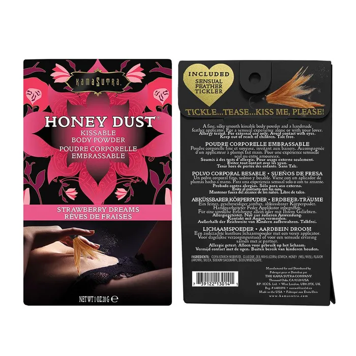Kama Sutra Honey Dust Strawberry Dreams 1 Oz Vibrators Kama Sutra Honey Dust Strawberry Dreams 1 Oz Vibrators