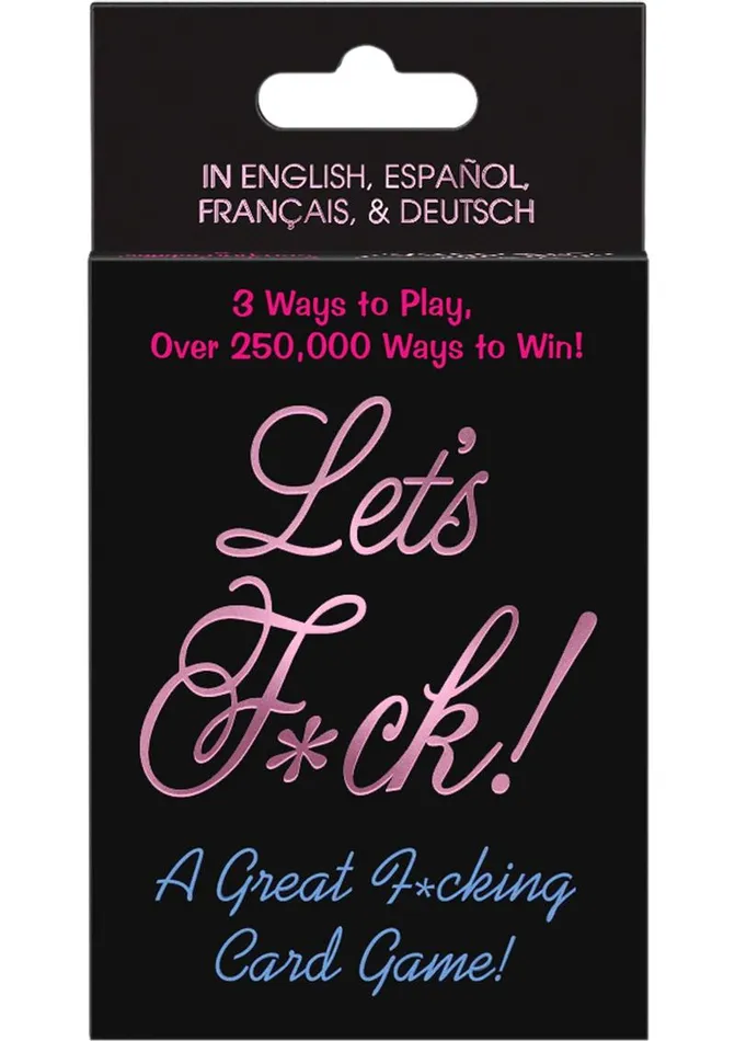 Kheper Games Couples Lets Fck Sex Position Card Game