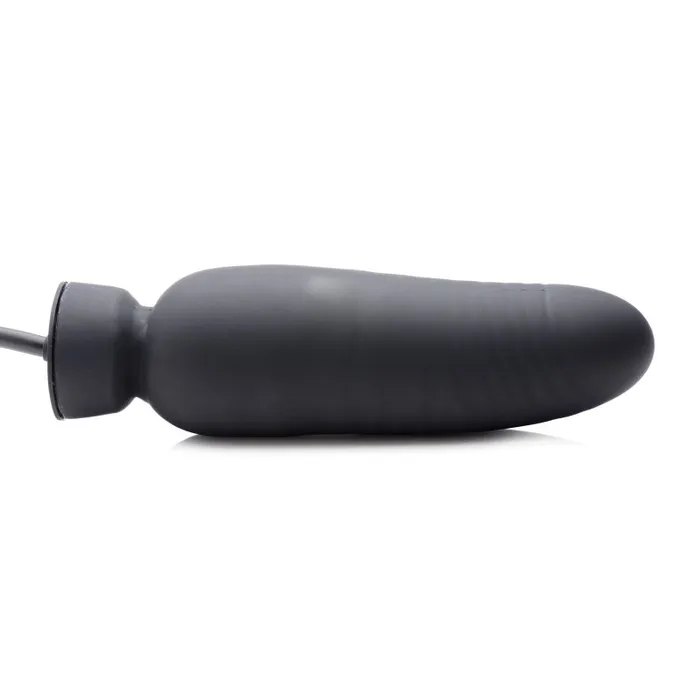 Master Series Dildos Dick Spand Inflatable Silicone Dildo Black Master Series Dildos Dick Spand Inflatable Silicone Dildo Black