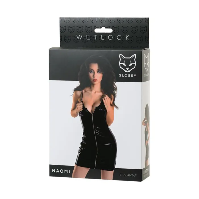 Vibrators The Toolshed AU Glossy Wetlook Dress Naomi