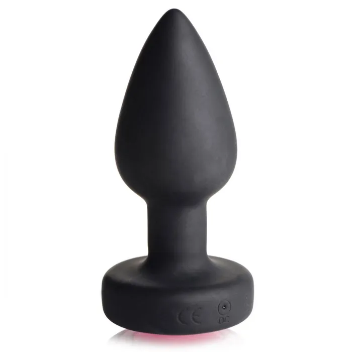 XR Brands Booty Sparks 28x Silicone Vibrating Pink Gem Anal Plug With Remote Small Male Sex Toys XR Brands Booty Sparks 28x Silicone Vibrating Pink Gem Anal Plug With Remote Small Male Sex Toys