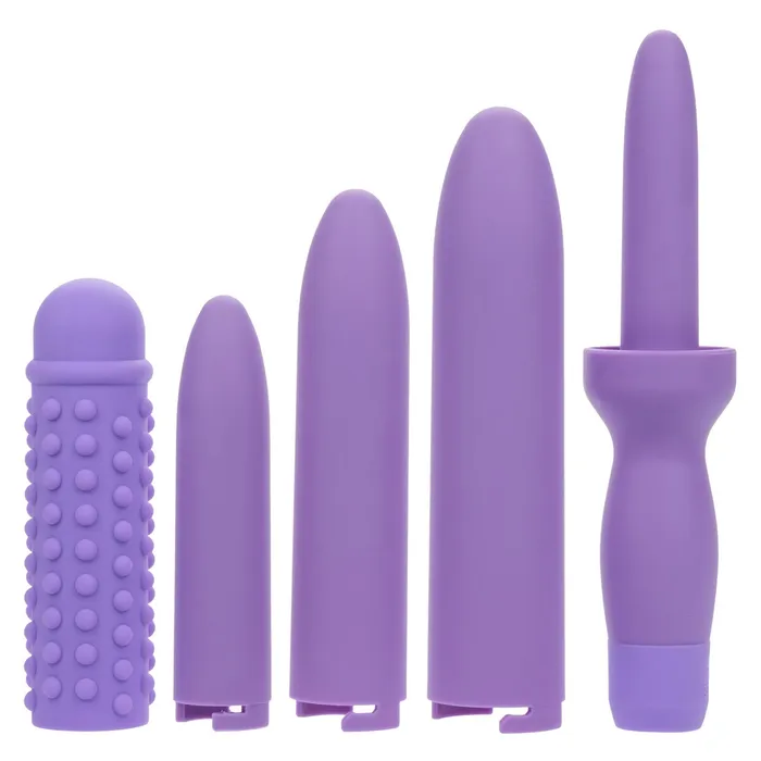 Anal CalExotics Dr Laura Berman Rechargeable Dilators Set of 4 Locking Sizes Plus Sleeve Purple Anal CalExotics Dr Laura Berman Rechargeable Dilators Set of 4 Locking Sizes Plus Sleeve Purple