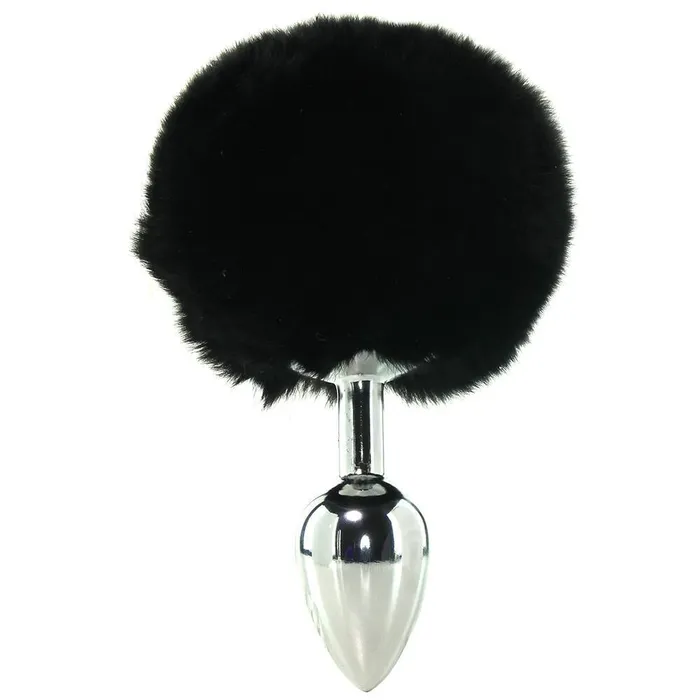 Anal Sincerely Metal Bunny Butt Plug Pink Cherry