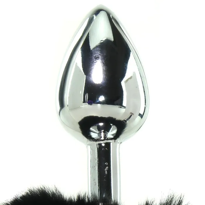 Anal Sincerely Metal Bunny Butt Plug Pink Cherry