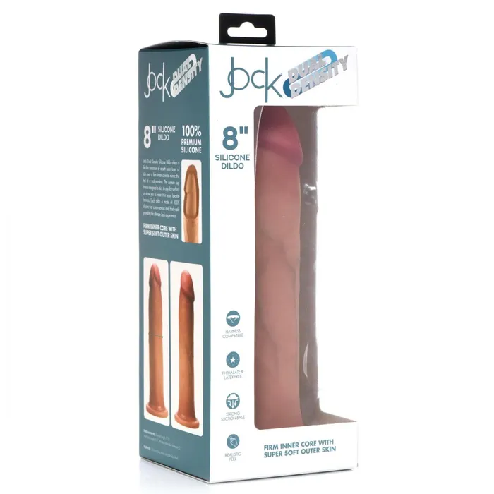 Dildos Jock 8 Dual Density Silicone Dildo Light Jock Dildos Jock 8 Dual Density Silicone Dildo Light Jock