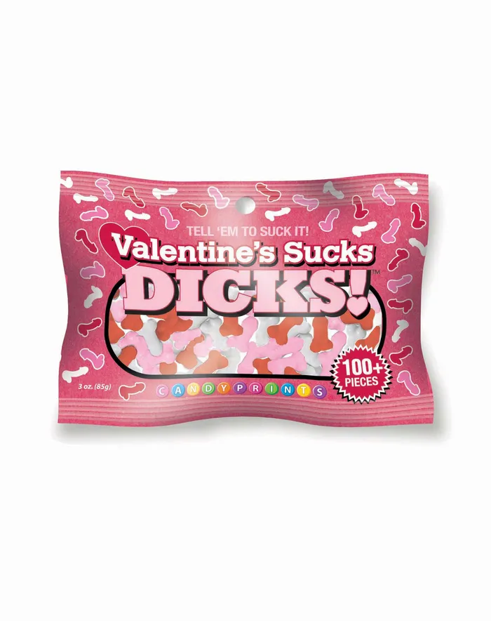 Dildos Little Genie Valentines Sucks Dicks Candy 3oz Bag