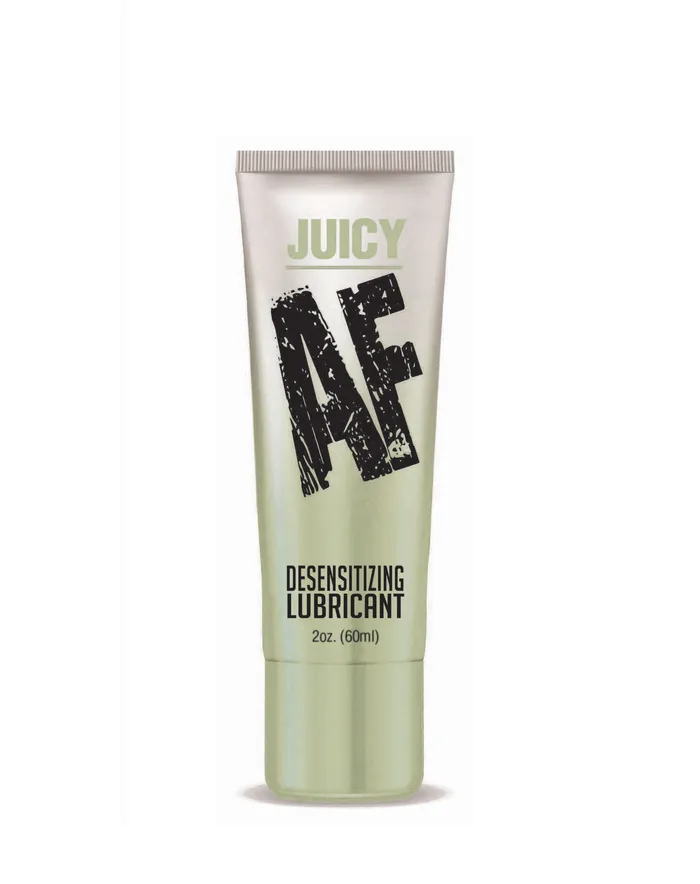 Enhancers Juicy Af Desensitizing Gel Lube 2 Oz Little Genie