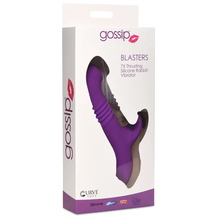 Female Sex Toys Gossip Gossip Blasters 7X Thrusting Silicone Rabbit Vibrator Female Sex Toys Gossip Gossip Blasters 7X Thrusting Silicone Rabbit Vibrator