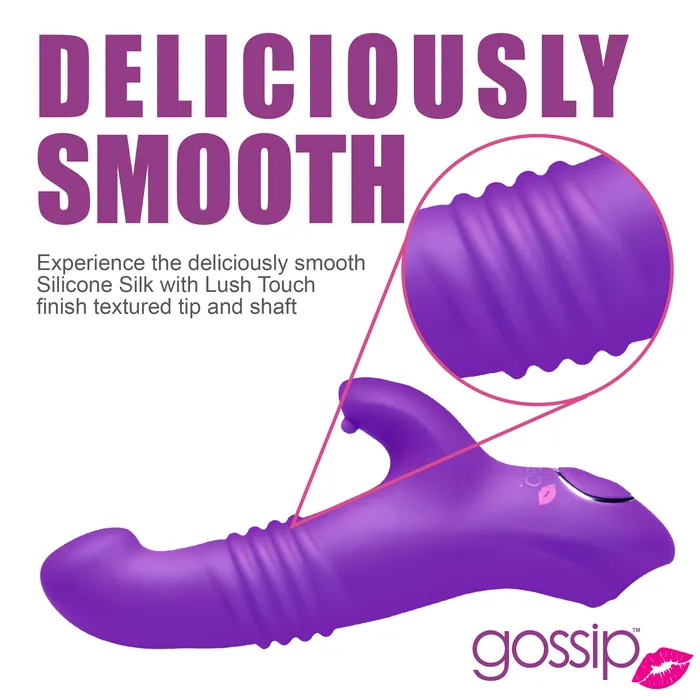Female Sex Toys Gossip Gossip Blasters 7X Thrusting Silicone Rabbit Vibrator Female Sex Toys Gossip Gossip Blasters 7X Thrusting Silicone Rabbit Vibrator