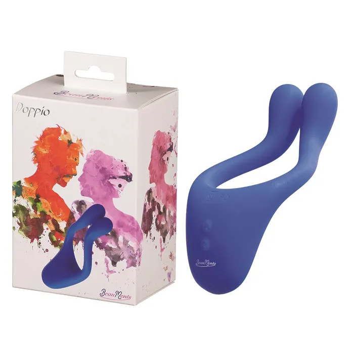 ItsForMyFriend Vibrators Doppio 10 Couples Vibrator Blue