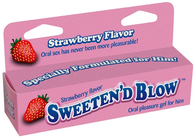 Little Genie Vibrators Sweetend Blow Strawberry