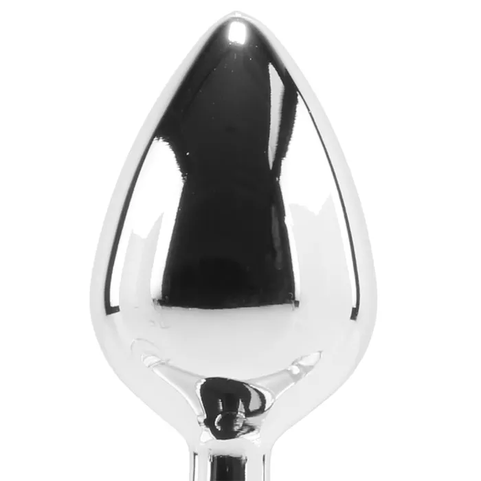 Pink Cherry Booty Sparks Red Heart Gem Anal Plug in Medium Anal