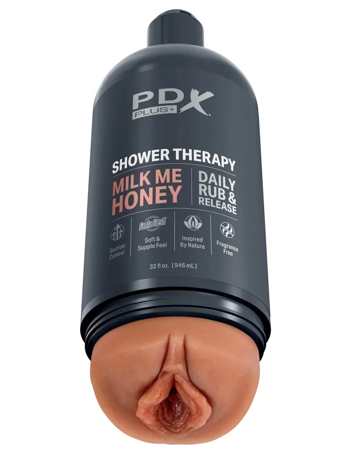 Pipedream Vibrators Shower Therapy Milk Me Honey Tan
