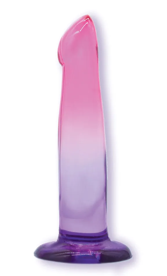Shades 625 GSpot Jelly Tpr Gradient Dong Pink and Purple Icon Brands Vibrators Shades 625 GSpot Jelly Tpr Gradient Dong Pink and Purple Icon Brands Vibrators