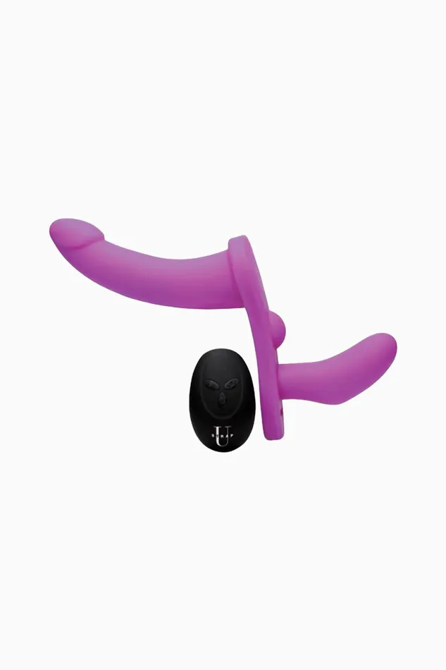 Strap U Anal DOUBLE TAKE Set Doble Penetracin con Vibracin