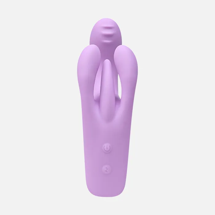 Textured Head Flicker Lucky Rabbit Purple Kismet Vibrators Textured Head Flicker Lucky Rabbit Purple Kismet Vibrators