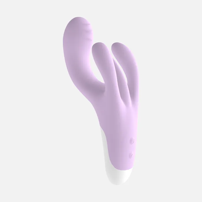 Textured Head Flicker Lucky Rabbit Purple Kismet Vibrators Textured Head Flicker Lucky Rabbit Purple Kismet Vibrators