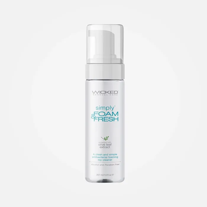 Vibrators Wicked Foam n Fresh Antibacterial Foaming Toy Cleaner 207 ml 7 oz Bottle Vibrators Wicked Foam n Fresh Antibacterial Foaming Toy Cleaner 207 ml 7 oz Bottle