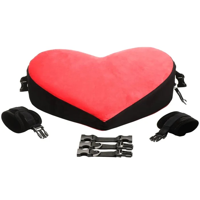Vibrators XR Brands Bondage Love Pillow Blackred