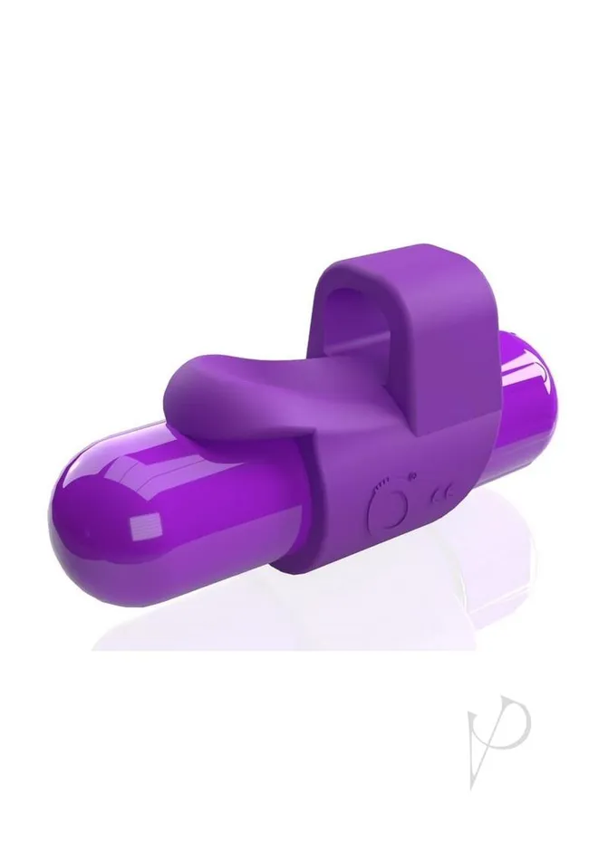 4T FingO Slim Finger Vibrator Grape Screaming O Female Sex Toys