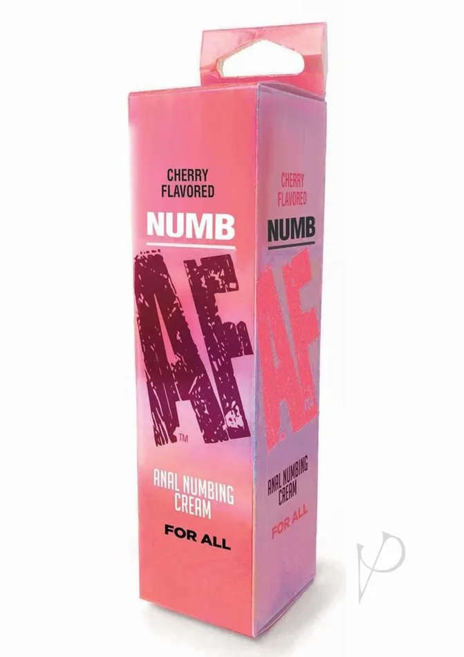 Anal Af Numb AF Anal Numbing Flavored Cream 15oz Cherry