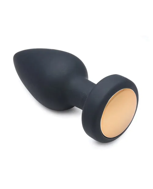 Anal Booty Sparks Booty Sparks Silicone Vibrating LED Plug Small Black