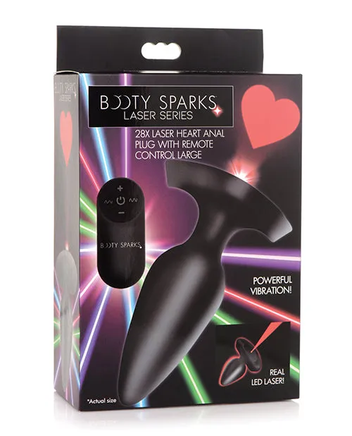 Anal Bootysparks Booty Sparks Laser Heart Anal Plug wRemote Large Anal Bootysparks Booty Sparks Laser Heart Anal Plug wRemote Large