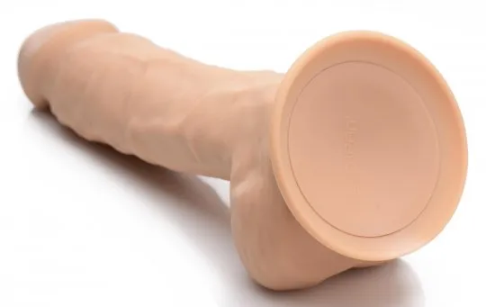 Anal Fleshstixxx 8 Inch Silexpan Hypoallergenic Silicone Vibrating Dildo