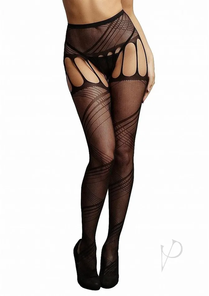 Anal Le Desir Crotchless Cut Out Pantyhose OS Black Le Desir Anal Le Desir Crotchless Cut Out Pantyhose OS Black Le Desir