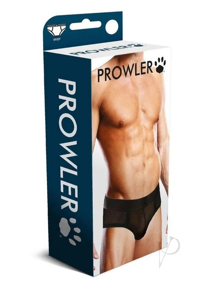 Anal Prowler Prowler Mesh Brief XXL Black