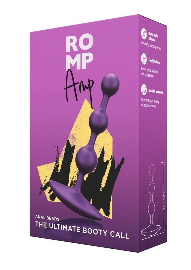 Anal Romp Romp Amp Anal Beads Purple